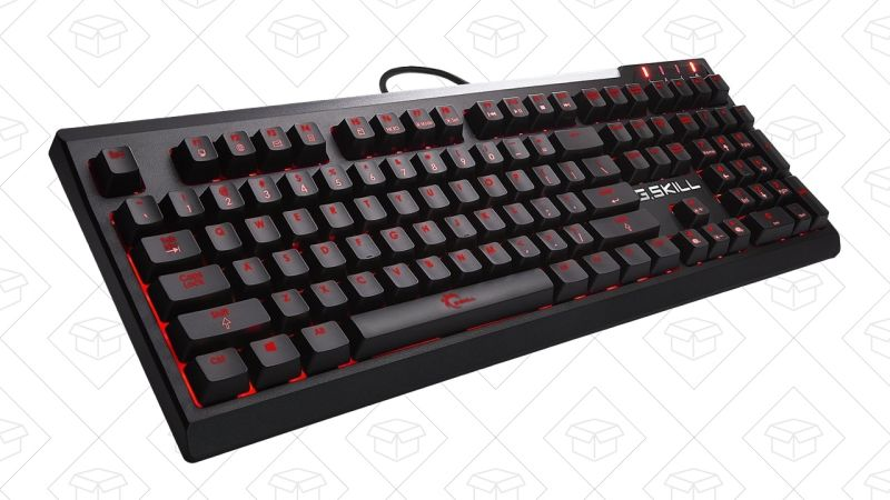 Teclado mecánico G.Skill Ripjaws KM750 | $63 | Amazon | Usa el código 14KEYBOARDGráfico: Shep McAllister
